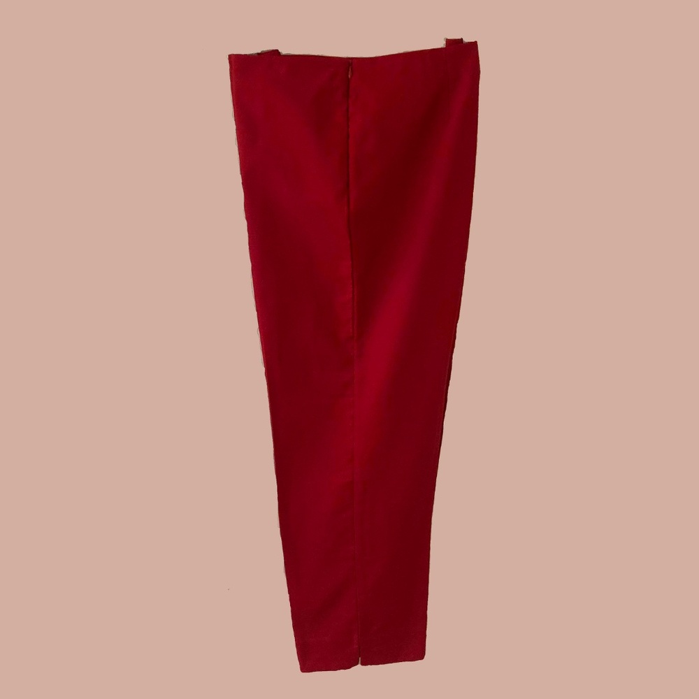 Talbot's red ankle pants